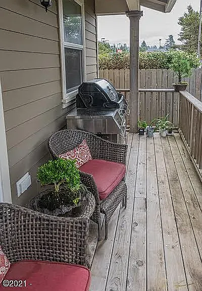Covered Back Porch