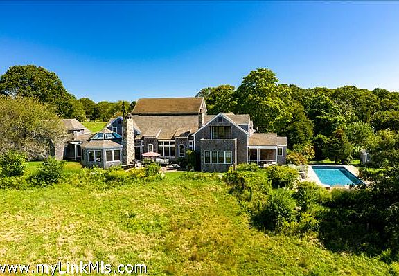 Main house with pool