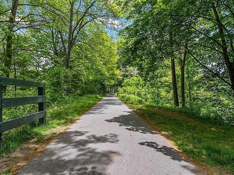 View of Derry Rail Trail.