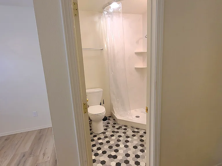 10' X 10' Bedroom with private bathroom