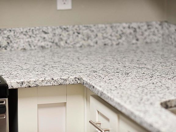 Kitchen with granite counters