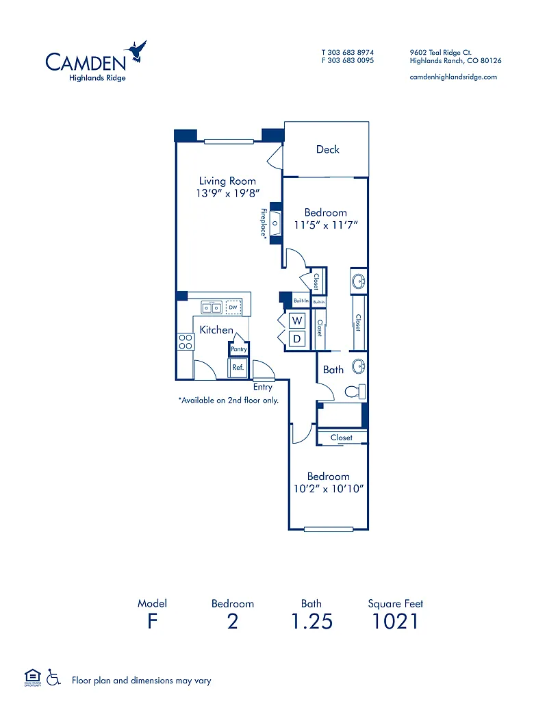 Floor plan F