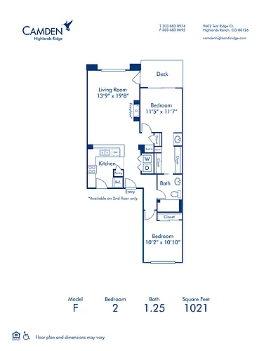 Floor plan F