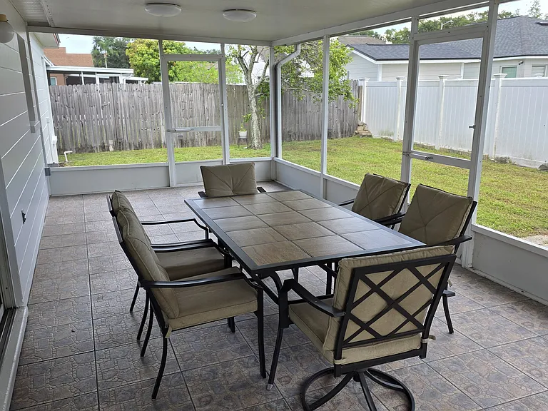 outside patio from other side screened in