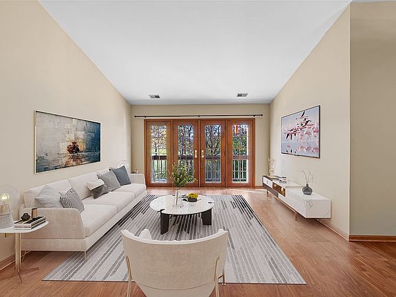 Staged for perspective