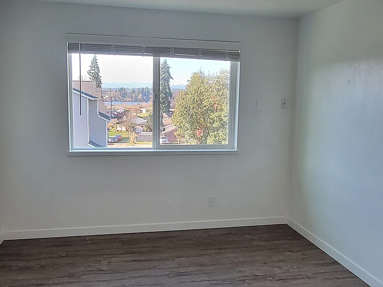 dining room with view