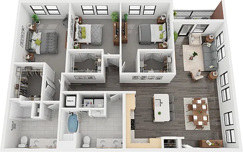 Floor plan Anderson