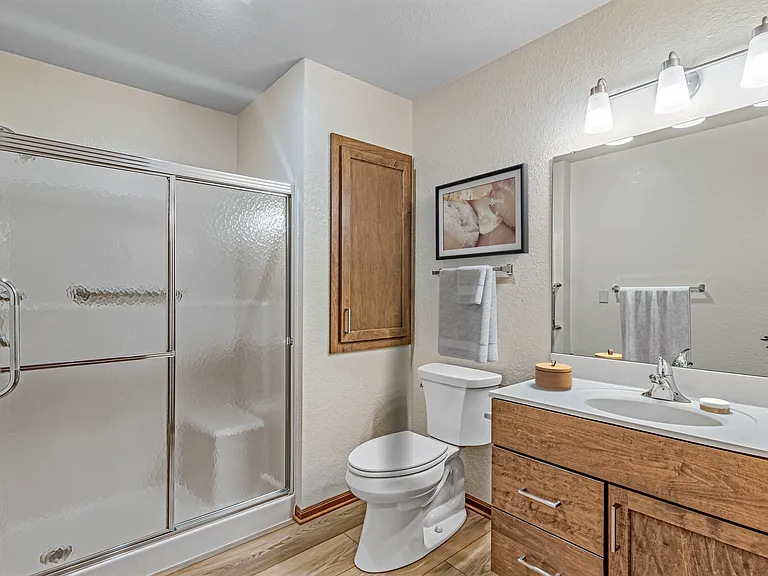 Two bedroom, two bath open concept