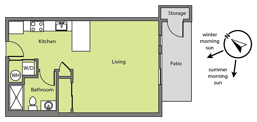 Floor plan 113 Chile Line - Ground Floor