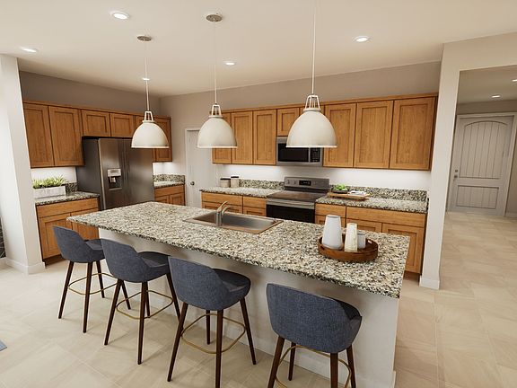 Plan 4501 Kitchen Virtual Rendering