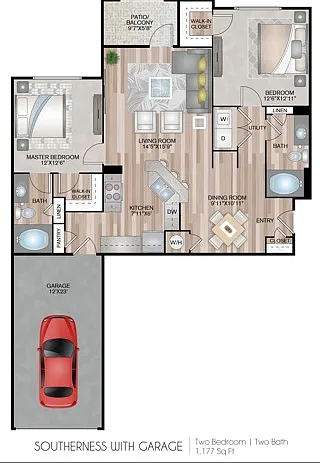 1177 Square Feet 1177 Square Feet