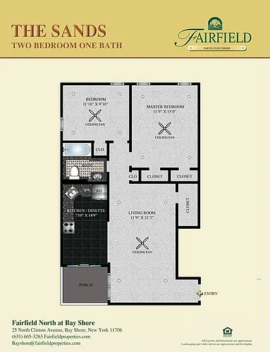 Floor plan The Sands
