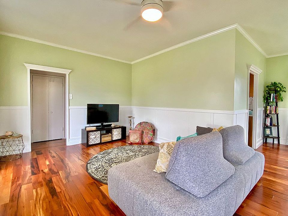 Brazilian cherry wood floor.