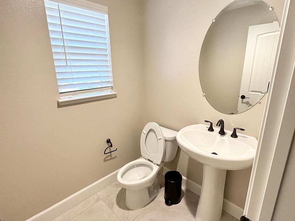 Living room area half bathroom