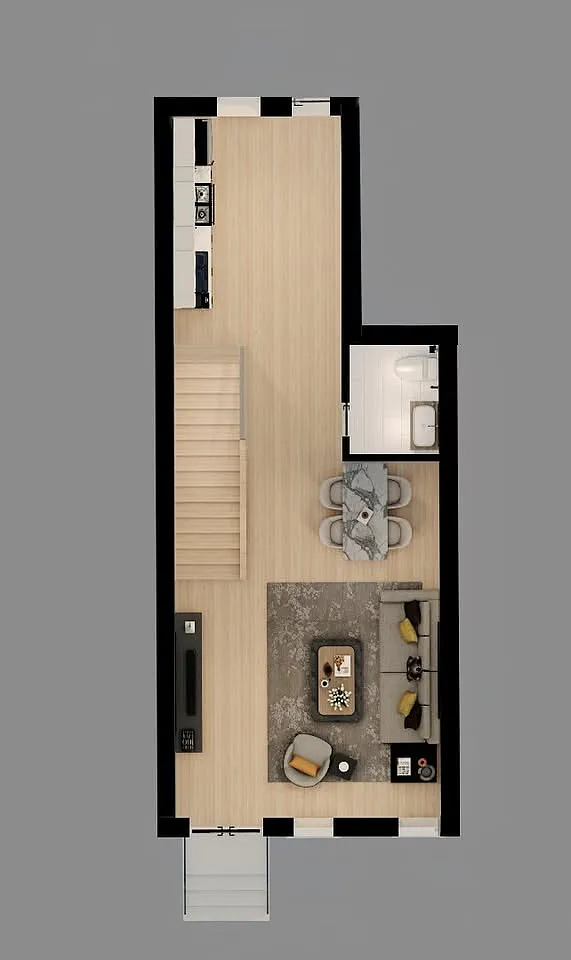 3 bed, 1.5 bath, 1106 sqft, $1,850 — Photo 2