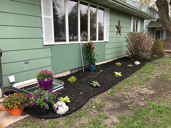 New landscaping 