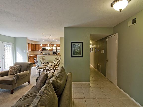 Step inside the front door into the foyer-look to the right-there's a perfect space here for that sp