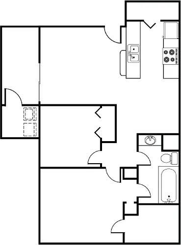 Floor plan The Crabapple