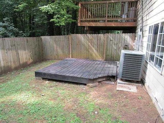 rear yard