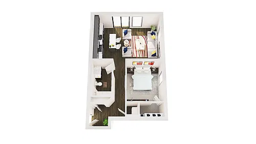 Floor plan 417