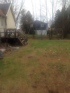 back of house and lawn