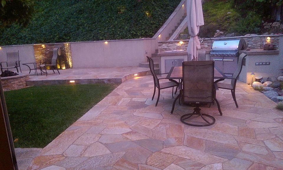 BBQ, Fire-pit, Fountain