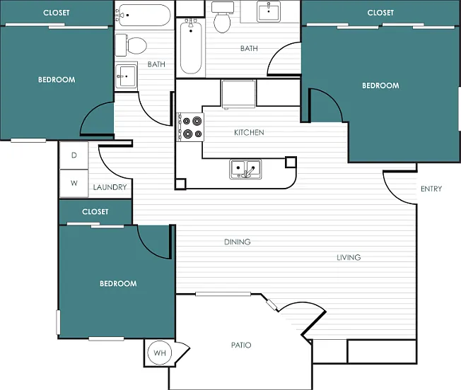 The Stream Floorplan Diagram
