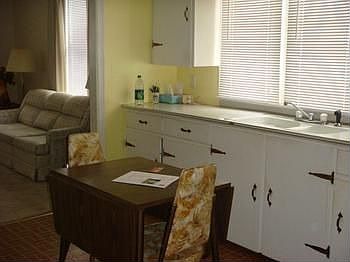 Kitchen to dining area.