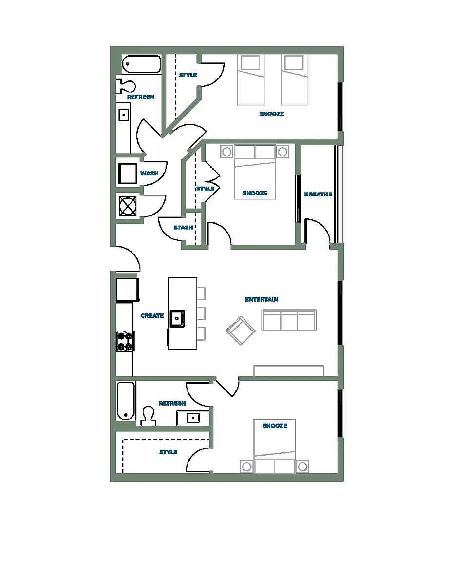Floor plan B16