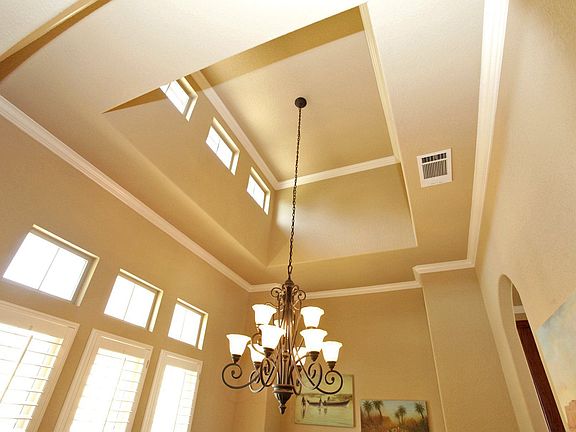 Dramatic towering ceiling