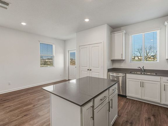 Kitchen Open to Gathering Space