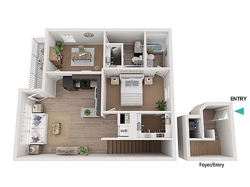 Floor plan Lavender (A3)