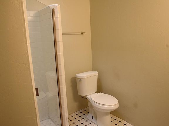 Bathroom with walk in shower