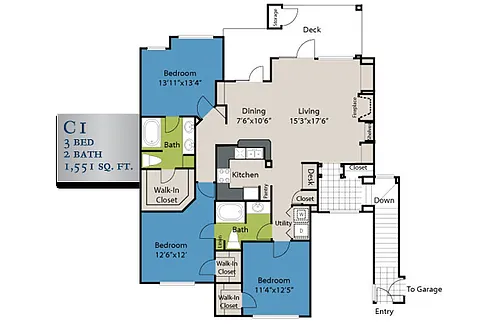 Floor plan C1