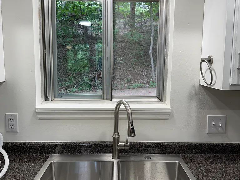 sink and view