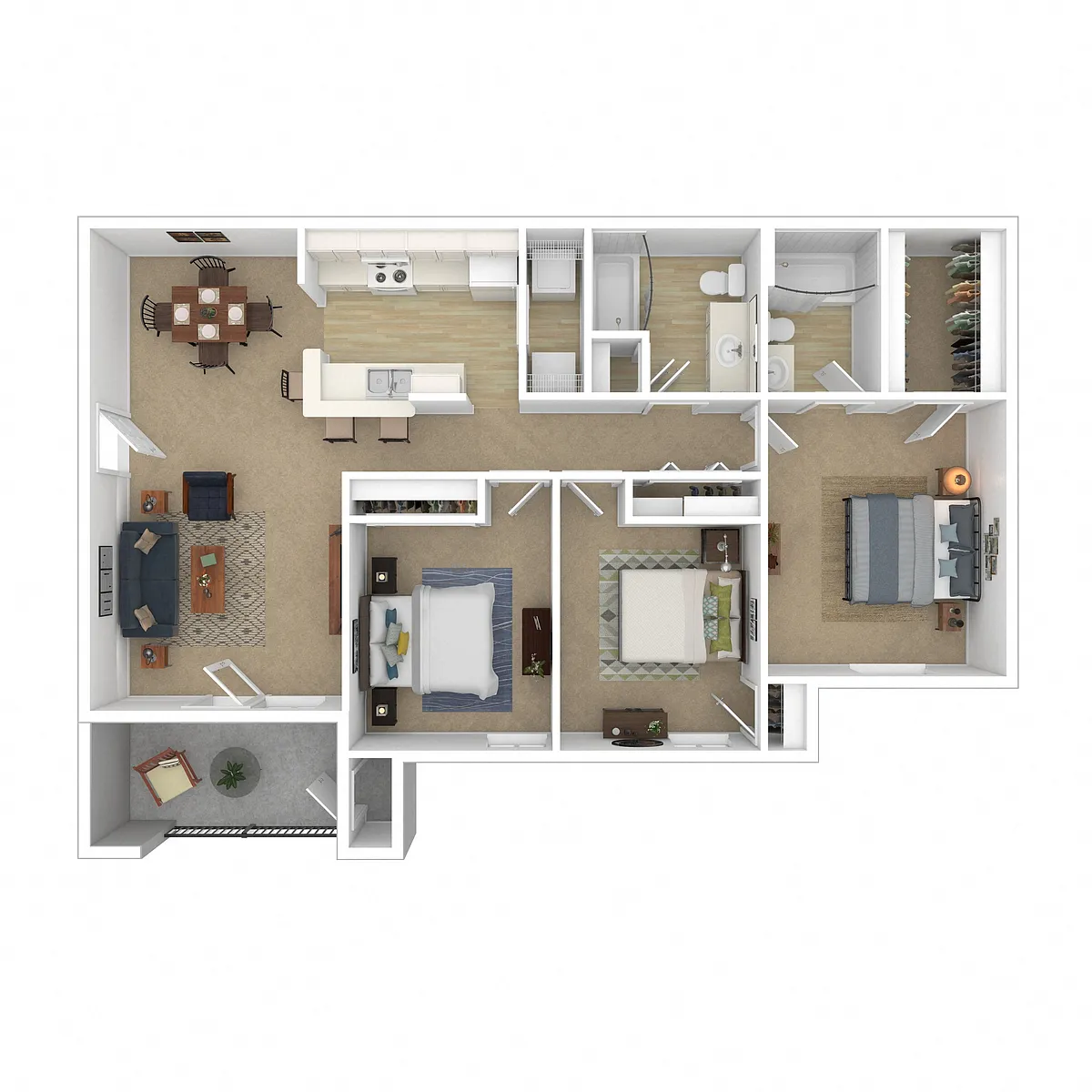 Floor plan C1