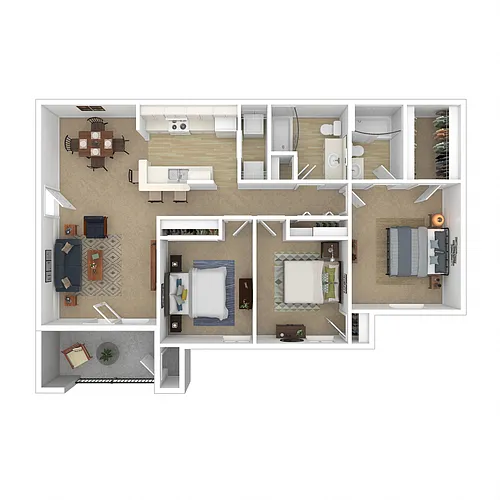 Floor plan C1