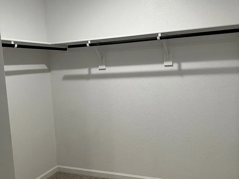 Primary closet