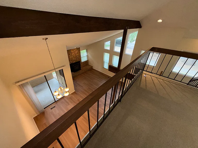 Loft overlooking Dining & Living Rms