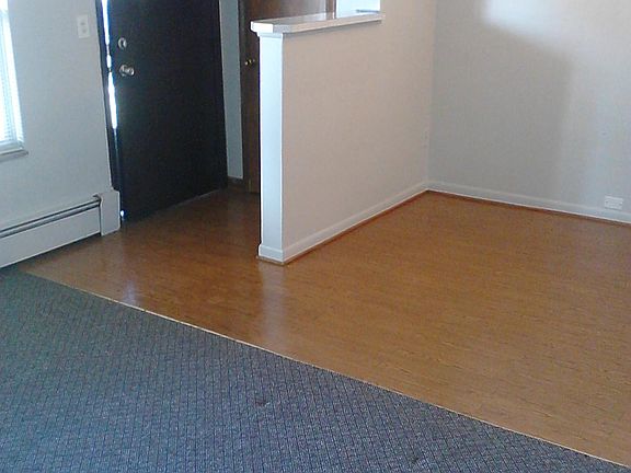 Dining area & living room