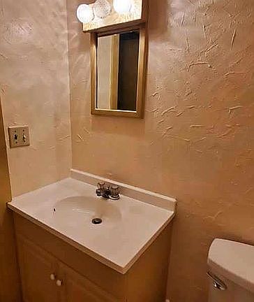 1st floor half bath