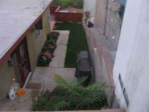 Side yard area