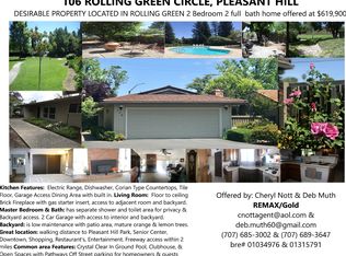 106 Rolling Green Cir, Pleasant Hill, CA 94523