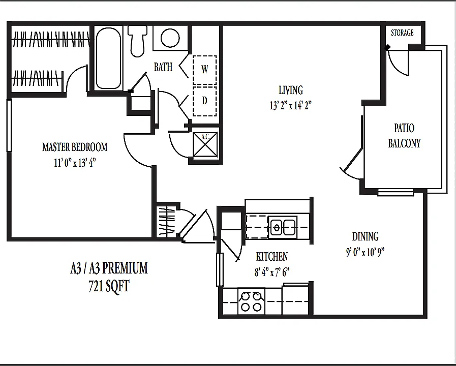 Floor plan A3