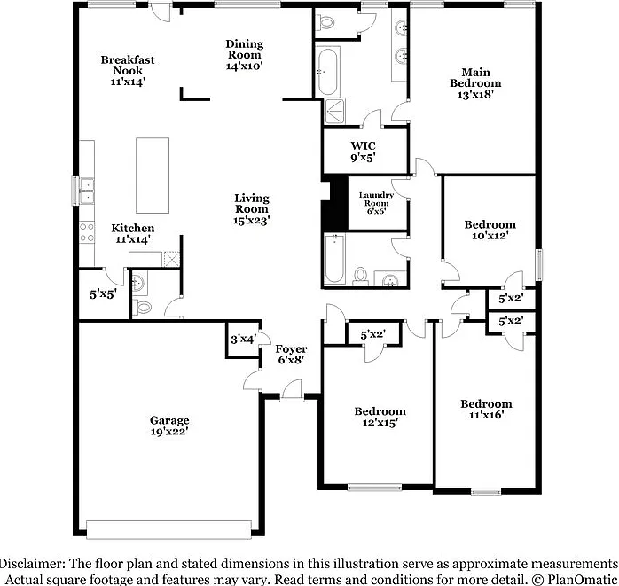 4 bed, 2.5 bath, 2200 sqft, $2,075 — Photo 2