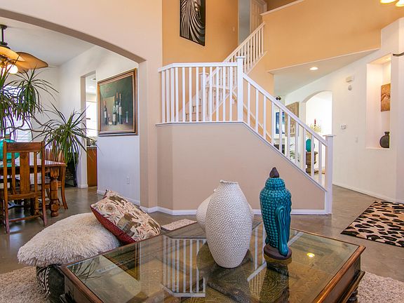 Entry and view of stairway