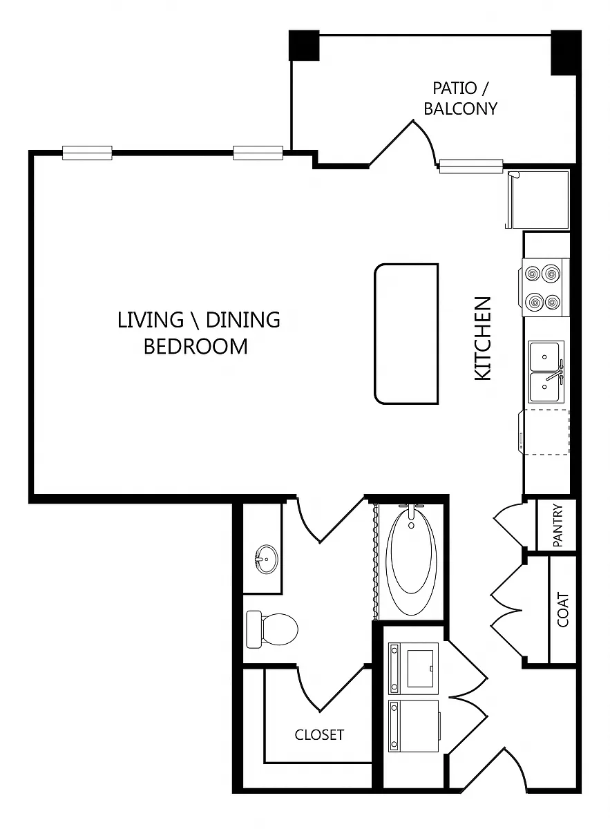 Floor plan S1A