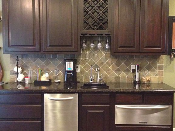 Kitchen serving area