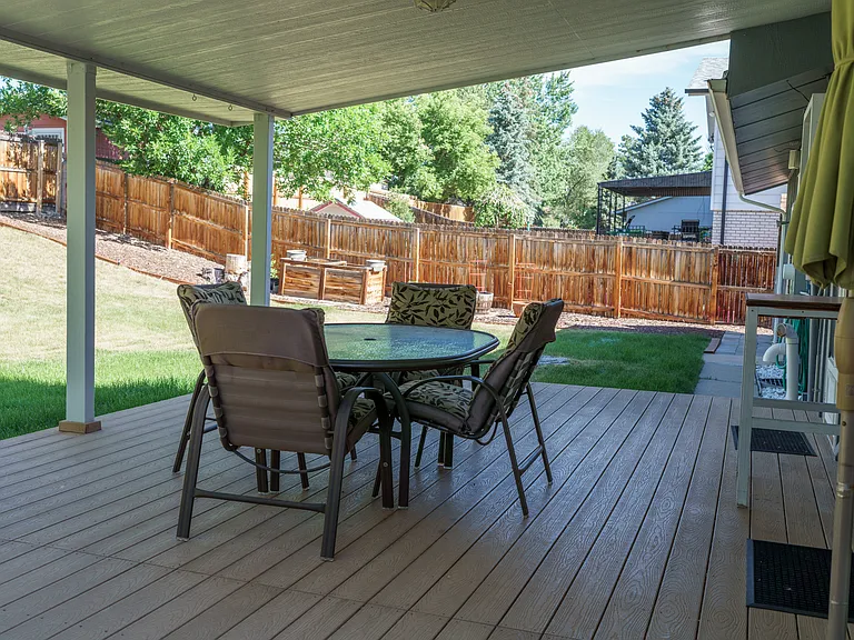 back yard