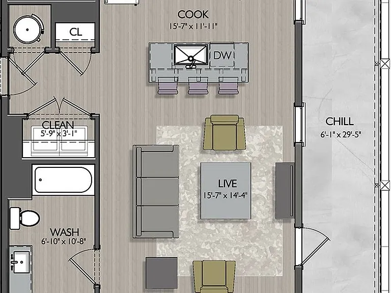 Vecina C1a Floor Plan Vecina C1a Floor Plan